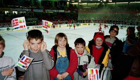 pendant le match