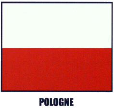 drapeau de la Pologne